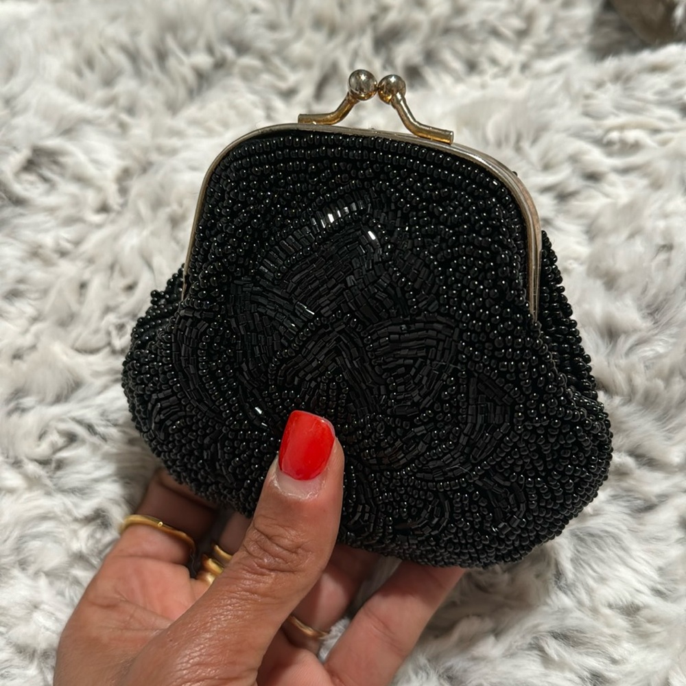 Vintage Beaded Coin Purse 👛 - Picture 2 of 8